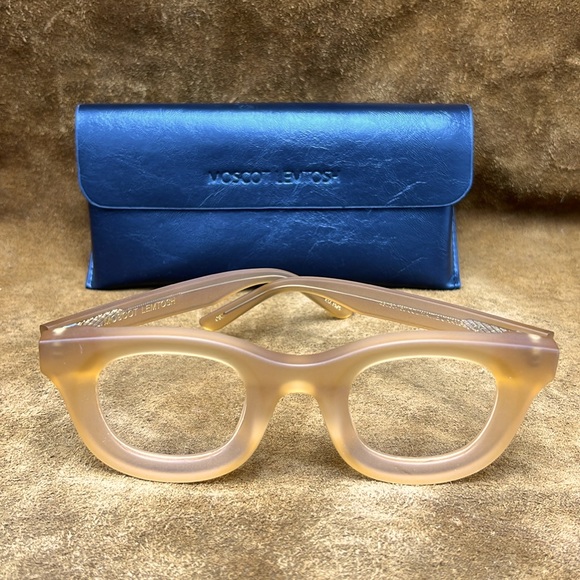 Moscot  Lemtosh Transparent Natural Tone Eyeglasses (Unisex) - Picture 9 of 9